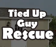 Tied Up Guy Rescue logo
