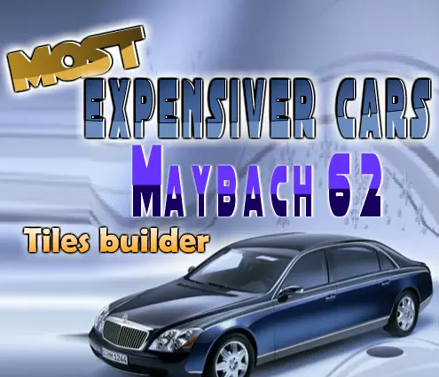 Tiles Builder - Expensive Cars - Maybach 62 logo