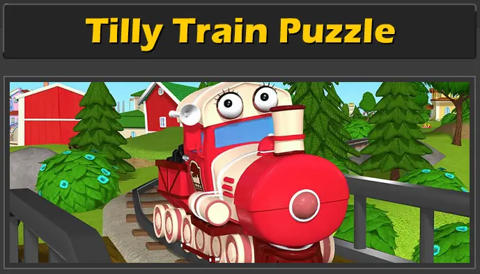 Tilly Train Puzzle logo