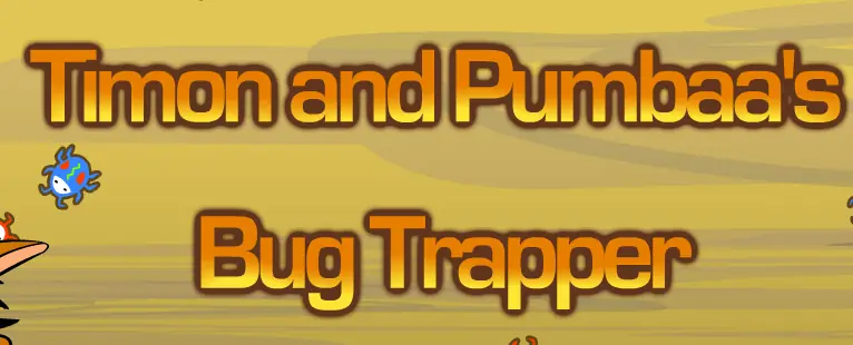 Timon And Pumbaa's Bug Trapper logo