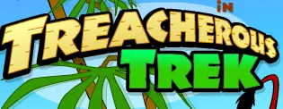 Timon & Pumbaa in Treacherous Trek logo