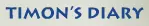 Timon's Diary logo