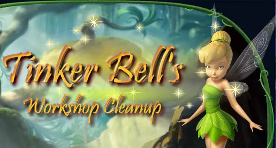 Tinker Bell's Workshop Cleanup logo