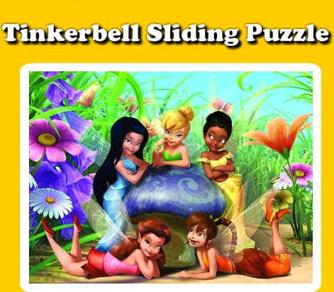 Tinkerbell Sliding Puzzle logo