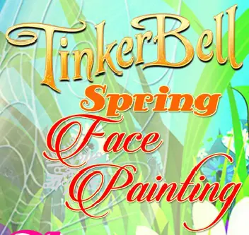 Tinkerbell Spring Face Painting logo