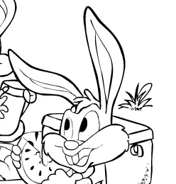 Tiny Toon Coloring logo