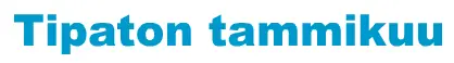 Tipaton tammikuu logo