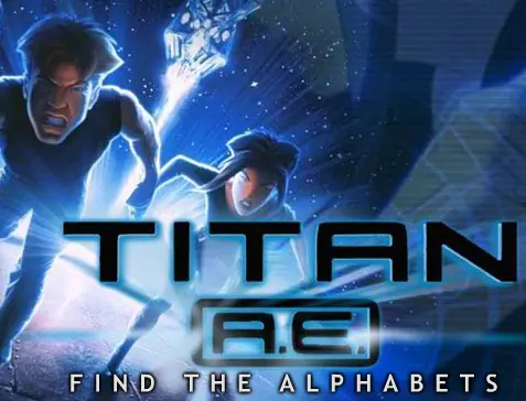 Titan A E - Find the Alphabets logo