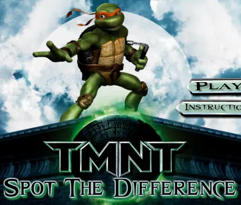 TMNT - Spot the Difference logo