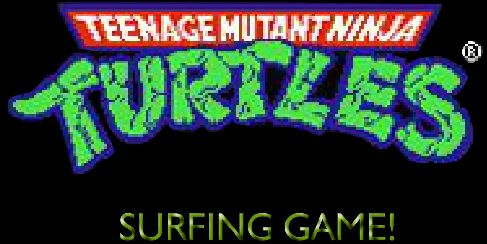 TMNT: Surfing Game! logo