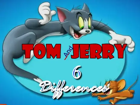Tom and Jerry 6 Differences logo