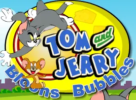 Tom and Jerry Bloons Bubbles logo