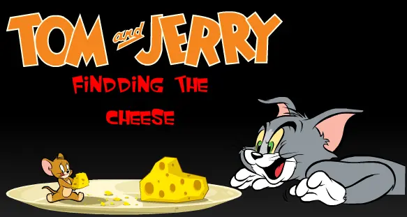 Tom and Jerry Findding The Cheese logo