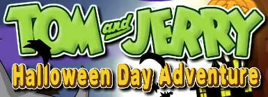 Tom and Jerry Halloween Day Adventure logo