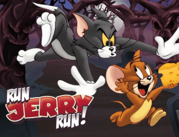 Tom and Jerry Run Jerry Run! logo