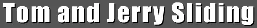 Tom and Jerry Sliding logo