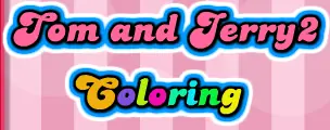 Tom and Jerry2 Coloring logo
