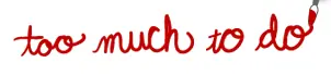 Too Much To Do logo
