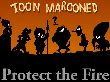 Toon Marooned: Protect the Fire logo