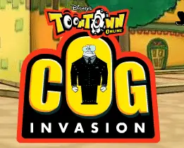 ToonTown Cog Invasion: Throw logo