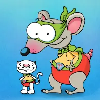 Toopy and Binoo: Balloon Mountain Game logo