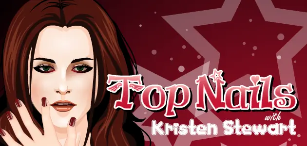 Top Nails with Kristen Stewart logo