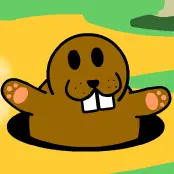 Topazos wack a mole logo