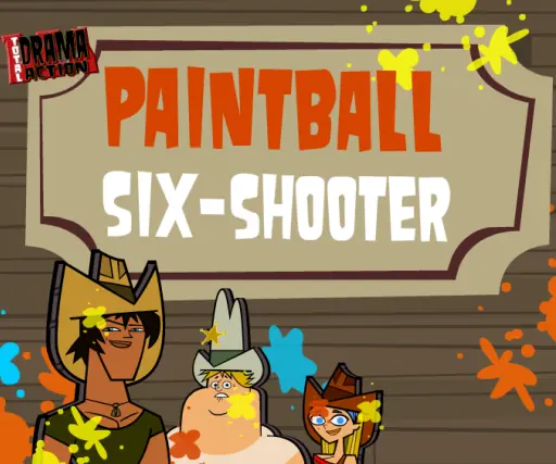 Total Drama Action: Paintball Six-Shooter logo
