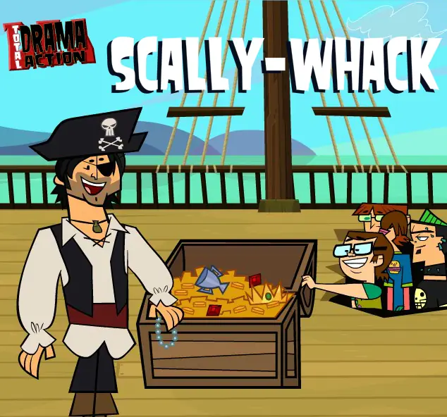 Total Drama Action: Scally-Whack logo