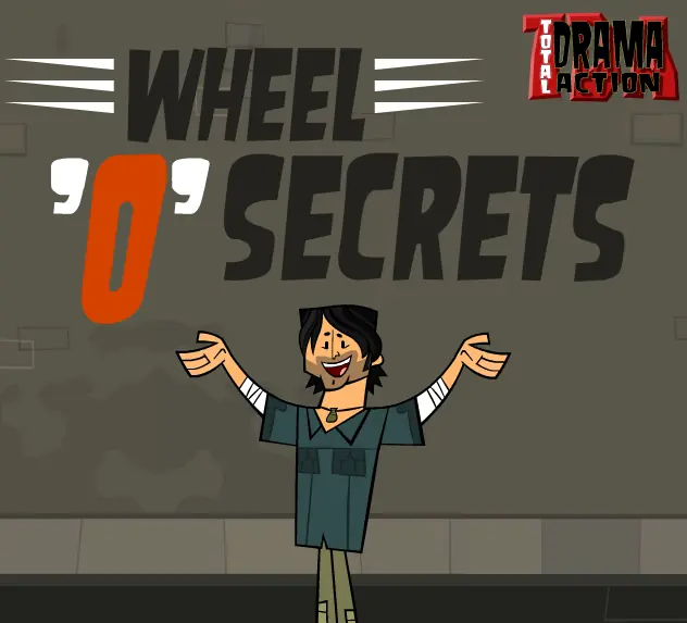 Total Drama Action: Wheel 'o' Secrets logo
