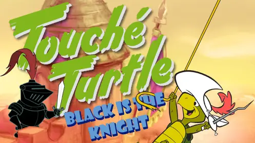 Touche Turtle: Black is the Knight logo