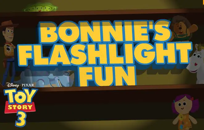 Toy Story 3: Bonnie's Flashlight Fun logo