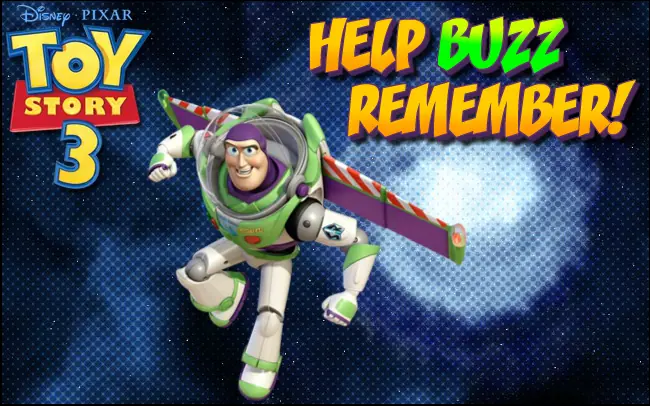 Toy Story 3: Help Buzz Remember! logo
