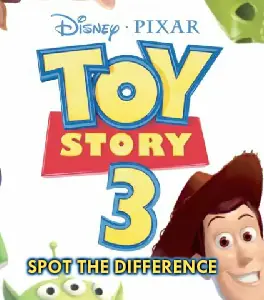 Toy Story 3 - Spot the Difference logo