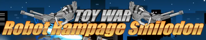 Toy War Robot Rampage Smilodon logo
