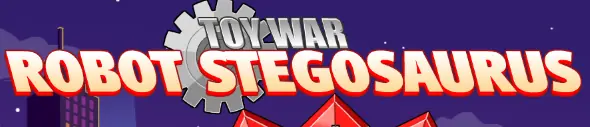 Toy War Robot Stegosaurus logo