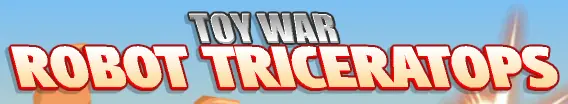 Toy War Robot Triceratops logo