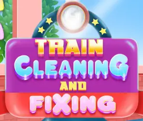Train Cleaning And Fixing logo