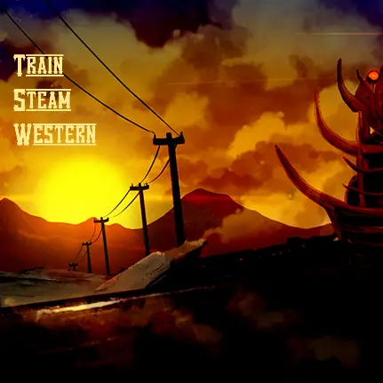 Train Steam Western logo