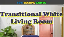 Transitional White Living Room logo