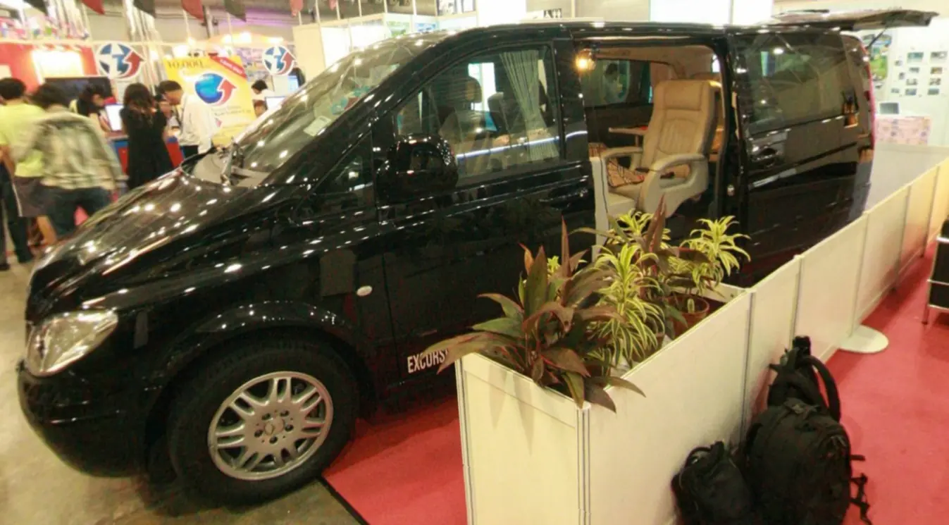Transtar @ Travel Malaysia 2008: Mercedes-Benz Minibus Interior (360 Pano) logo