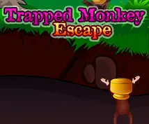 Trapped Monkey Escape logo