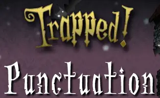 Trapped!: Punctuation logo