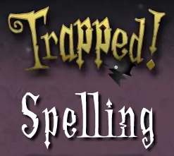 Trapped!: Spelling logo