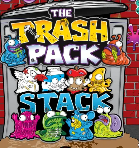 Trash Pack Stack logo