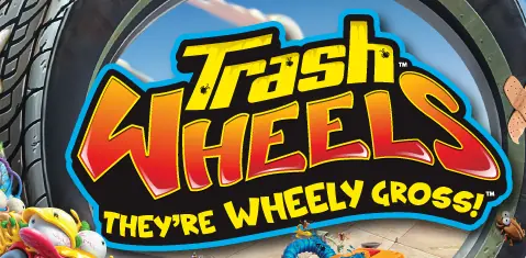 Trash Wheels They're Wheely Gross logo