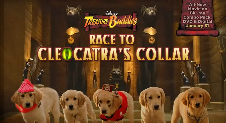Treasure Buddies: Race to Cleocatra's Collar logo