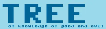Tree of knowledge of good and evil logo