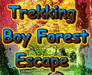 Trekking Boy Forest Escape logo