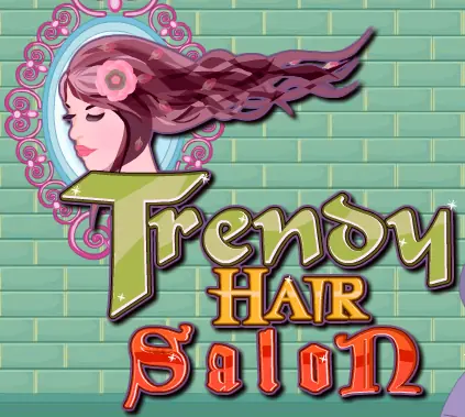 Trendy Hair Salon logo